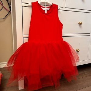 Iloveplum red tutu dress